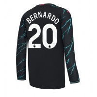 Camiseta Manchester City Bernardo Silva #20 Tercera Equipación 2023-24 manga larga